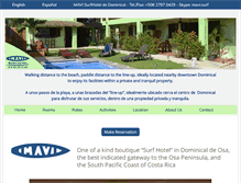 Tablet Screenshot of mavi-surf.com